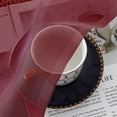 thumbnail image 2 of Cortinas OVZME Burgundy Sheer, 2 paneles, 107 x 244 cm, 2 of 7