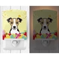 thumbnail image 2 of Caroline's Treasures BB1943CNL Jack Russell Terrier Easter Egg Hunt Ceramic Night Light, 6x4x3", multicolor, 2 of 2