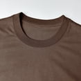 thumbnail image 5 of DPTALR Men's Casual Fashion Solid Color Round Neck Sleeveless Tank Top,Brown, M, 5 of 6