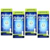 Refresh RELIEVA Preservative-Free Lubricant Eye Drops for Sensitive Eyes, 0.33 FL OZ (10 ml) - 4 Pack