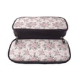 thumbnail image 5 of Lsque Rose Flowers Printed Big Capacity PU Leather Pencil Case Large Pencil Pouch Stationery Pen Bag Pencil Holder for Teen, 5 of 6