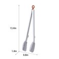 thumbnail image 3 of OAVQHLG3B Clearance Kitchen Tongs With Silicone Flat Head For Cooking, High Temperature Food Grill Tongs, Steak Tongs And Anti-burn Bread Tongs, 3 of 7