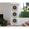 thumbnail image 3 of Screen Gems Round Double Layer Ribbed Finish Wall Decor, 19 x 2.56, 3 of 4