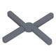 thumbnail image 1 of Resbalón antideslizante grueso resistente al calor del silicón del salvamanteles plegable ANGGREK Otros, 1 of 8