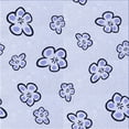 thumbnail image 1 of Ahgly Company Machine Washable Indoor Square Transitional Lavender Blue Area Rugs, 5' Square, 1 of 7