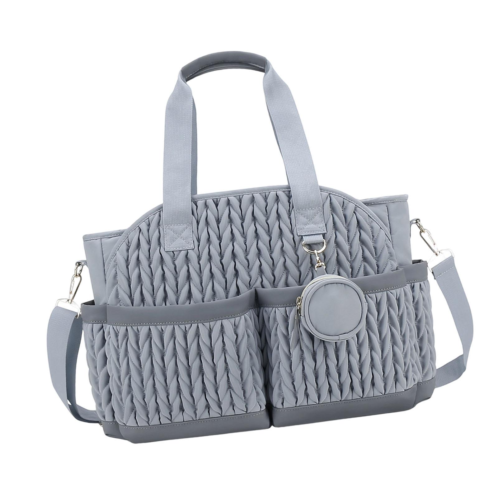 Diaper Bag Tote Baby Changing Bag Versatile Storage Large Capacity for Mom Dad Travel Picnic