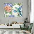 thumbnail image 2 of GOSMITH  Bird and Floral Tapestry Watercolor Flowers Butterflies and Hummingbird Home Decor Tapestry Wall Hanging for Bedroom Living Room Dorm, 2 of 7
