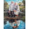 thumbnail image 3 of Cuadros Decorativos Kit de pintura de diamante 5D, bricolaje, pareja de ancianos, taladro cuadrado completo, decoración de pared, diamantes de imitación Ndcxsfigh Nuevos Originales, 3 of 9
