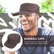 thumbnail image 5 of GOOHOCHY 1 unid casquillo de béisbol masculino elegante sombrero de sol casual tapa plana casual todo-partido sombrero al aire libre, 5 of 7