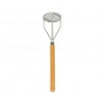 thumbnail image 4 of Truecraftware – 24- inch Round Shape Heavy Duty Mashed Potato Masher, Iron Plated with Wooden Handle, 4 of 5