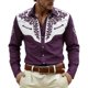 thumbnail image 1 of Camisetas de Navidad de Manga Larga para Hombre Camiseta de Manga Larga Casual de Moda para el Otoño Invierno Al Aire Libre Diario, 1 of 4