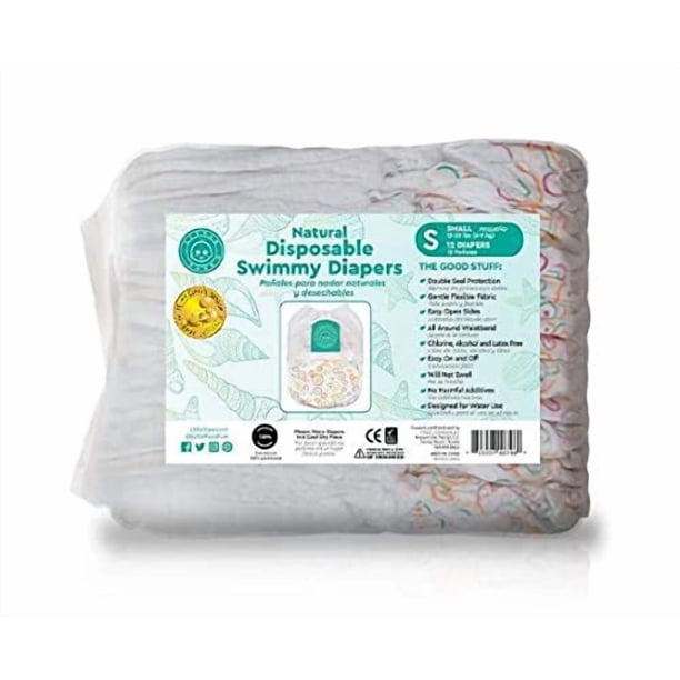 Productos de pañales Swimmy para llevar, dedos pequeños, tallas 3-4 (24)