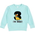 thumbnail image 2 of Inktastic 3rd Birthday Dinosaur Party Toddler Sweatshirt, 2 of 4