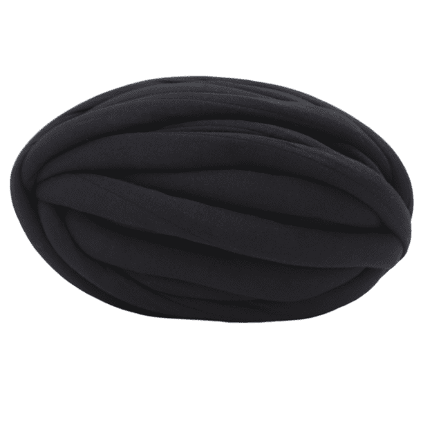 Hilo grueso grueso súper voluminoso, hilo de lana , de tejer, relleno para manualidades DIY, manta, almohada, fieltro, accesorios para negro Sunnimix Hilo de lana gruesa