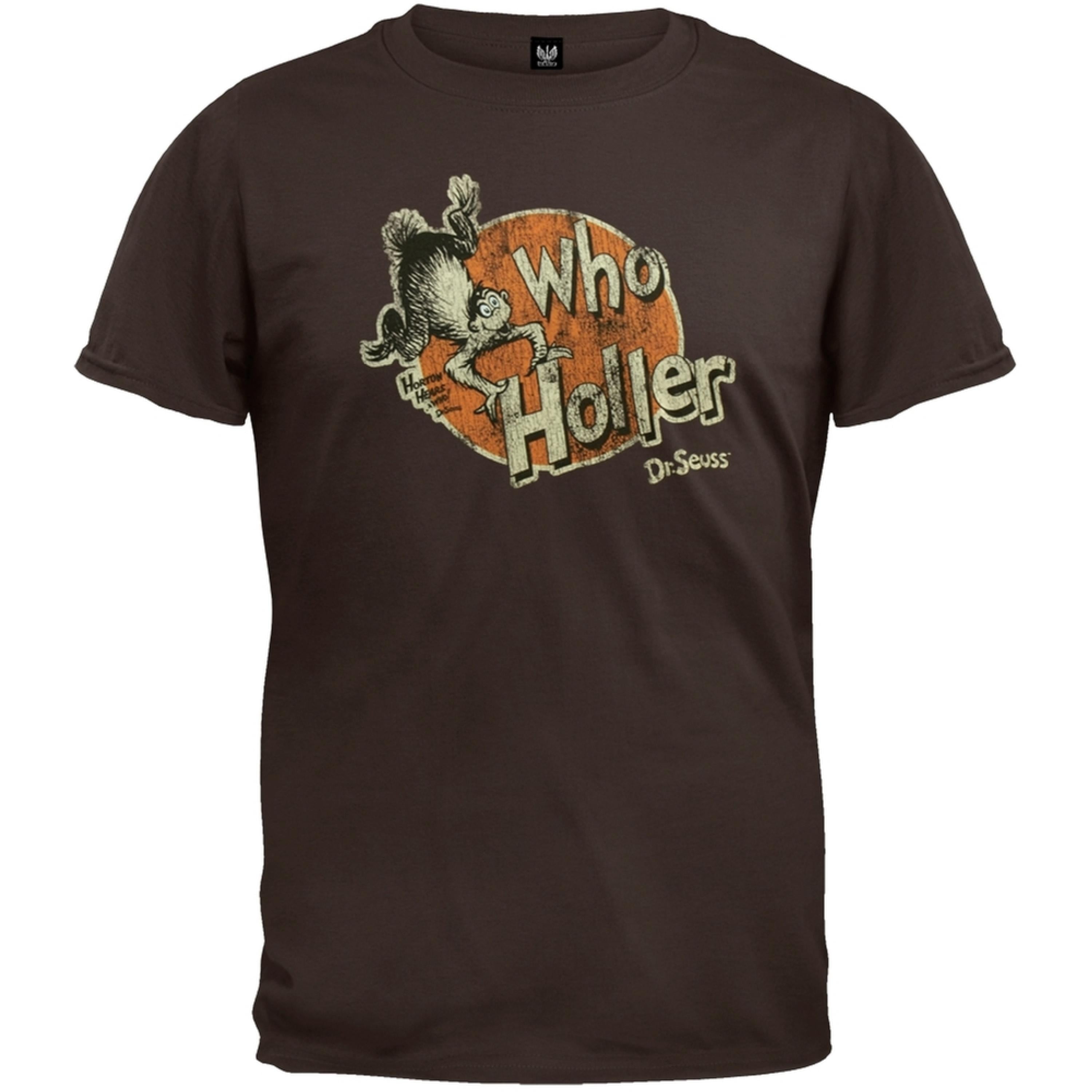Dr. Seuss - Dr. Seuss - Who Holler Youth T-Shirt - Youth ...