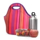 thumbnail image 1 of Bolsa Térmica de Neopreno para Almuerzo, con Cierre de Cremallera, Mantiene La Comida Caliente o Fresca, Lavable a Máquina, Ligera, Ideal para La Escuela, El Trabajo, La Oficina, Picnic o La, 1 of 7