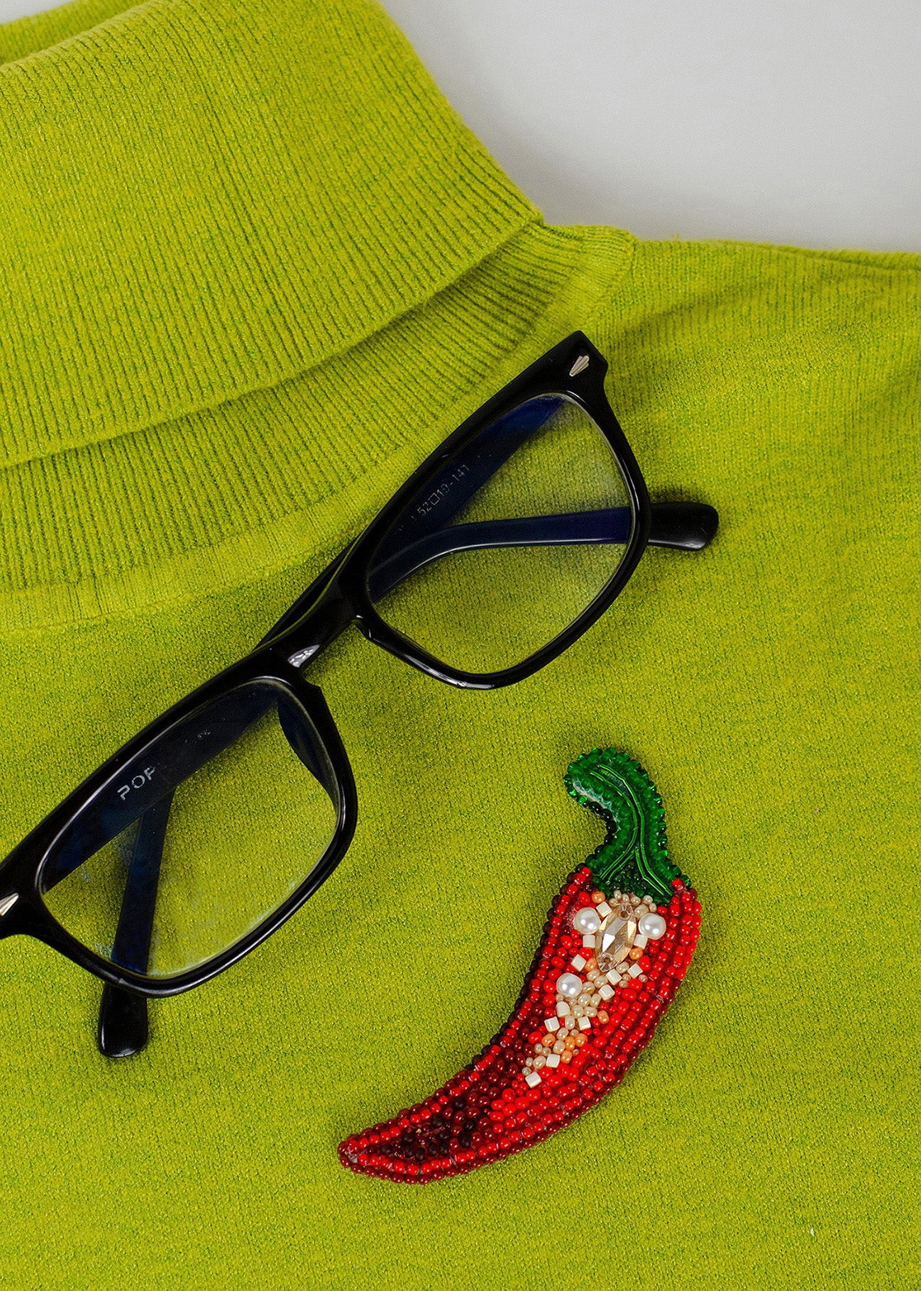 Bead Embroidery Decoration Kit - Hot pepper AD-233