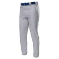 thumbnail image 1 of Adult Pull Up Baseball Pant Poly, Grey - Medium, 1 of 1