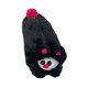 thumbnail image 4 of Estuche de peluche para lápices, suave, ligero, con cierre de cremallera, multiusos. Negro, 4 of 9