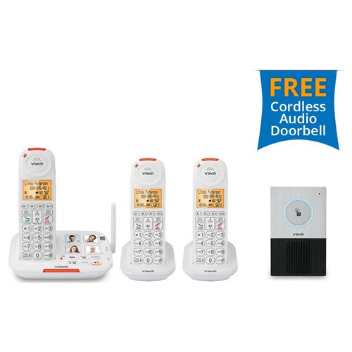 Vtech SN5127 plus (2)SN5107 plus (1)SN7021 Amplified Phone System with