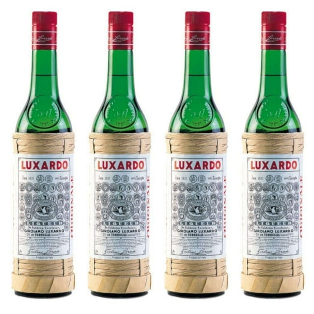 Pack de 4 Licor Luxardo Maraschino Cerezas 700 ml