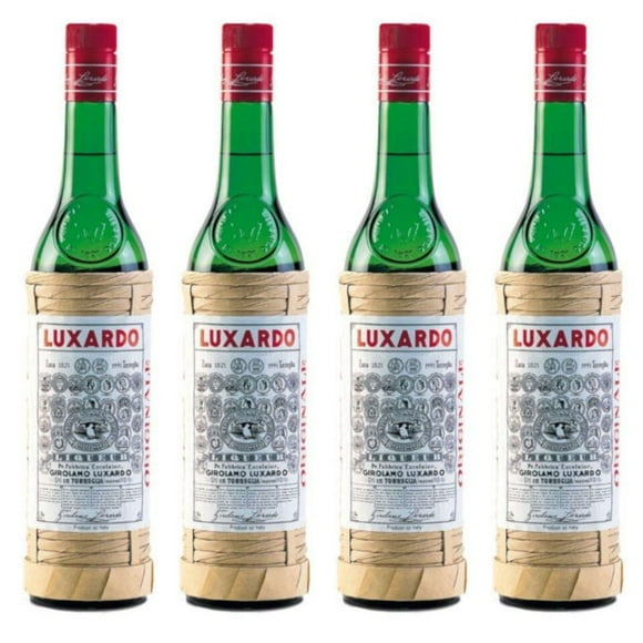 Pack de 4 Licor Luxardo Maraschino Cerezas 700 ml