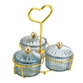 thumbnail image 2 of Juego de servir Strade Fareast Limited elegante para fiestas y celebraciones Gris 3 Cuencos, 2 of 8