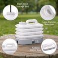 thumbnail image 6 of Electric Portable Bidet for Travel, Rechargeable Handheld Travel Bidet with 2 Spray Modes, 10L Foldable Bucket Included, Personal Hygiene Washer for Camping, RV, Outdoor & Home Use, 6 of 10
