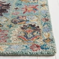 thumbnail image 3 of SAFAVIEH Blossom Greta Floral Area Rug, Blue/Rust, 4' x 6', 3 of 7
