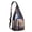 Black-114, variant on Interstellar Travel Sling Bag - Cosmic Nebula Print Crossbody Backpack (Breathable)