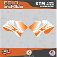thumbnail image 2 of Kalair GFX Graphics Kit for Ktm SX85 SX105 (2006-2012) Bold Series, 2 of 5