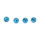 thumbnail image 3 of Cable End, Cable End Caps High Strength Prevent Split Aluminum Alloy Multiple Use Reusable  For Mountain Bike ANGGREK Azul, 3 of 8