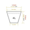 thumbnail image 2 of APPLAYERR 106 Inch Long Mower Belt 0.5 Inch Wide for Ariens AYP Husqvarna Mowers 46 Inch Cut Lawn Tractor Drive Belt, 2 of 8