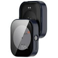 thumbnail image 5 of Smart Watch Accessories Full Cover Smart Cover Shell Protective Case Screen Protector PC+Tempered BLACK, 5 of 8
