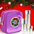 thumbnail image 5 of Christmas Mini Makeup Bag - Travel Cosmetic Pouch Portable Holiday Gift Bag Stocking Stuffer for Women, 5 of 5