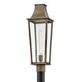 thumbnail image 7 of 28891BU-Hinkley Lighting-Georgetown - 12W 1 LED Outdoor Large Post Top Lantern-25.5 Inch Tall and 8.5 Inch Wide-Burnished Bronze Finish, 7 of 7