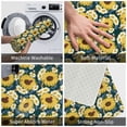 thumbnail image 3 of Pofeuu Sunflowers Print Flannel Doormats Rug16"x24"Rug Washable Doormats Indoor Outdoor Rugs for Layered Front Door Mats, Porch, Kitchen, Entryway, 3 of 7