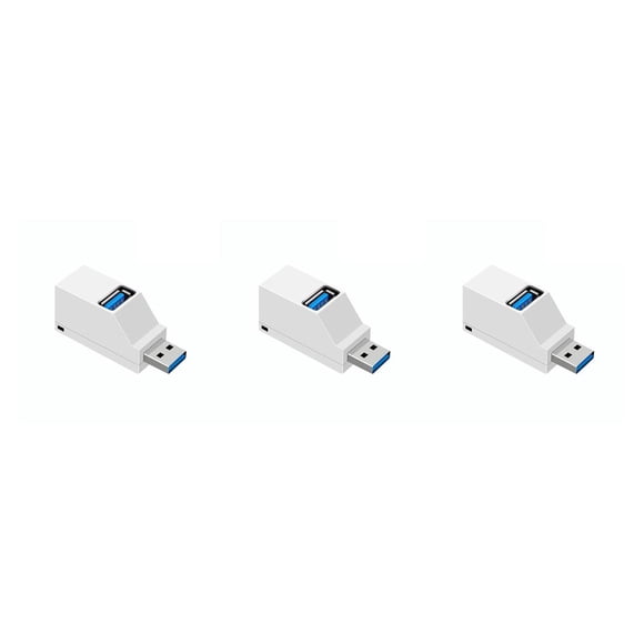 Hub USB 2.0/3.0 Seitruly Mini 3 Puertos Negro