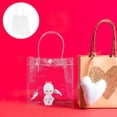 thumbnail image 2 of EeaseMX 12 bolsas de regalo reutilizables transparentes de plástico para envolver regalos., 2 of 8