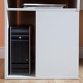 thumbnail image 5 of Bowery Hill Home Office Computer Desk in Pure White, 5 of 7
