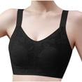 thumbnail image 2 of Plus Size Sports Bras for Women Wireless Fashion Comfortable Without Steel Rings Small Chest Gathered And Auxiliary Breast Bra, 2 of 5