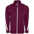 thumbnail image 2 of Holloway Sportswear M Determination Jacket Maroon/White 229142, 2 of 4