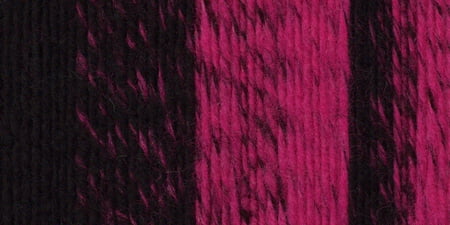 Lion Brand Scarfie Yarn-Black/Hot Pink, 1 count - Harris Teeter