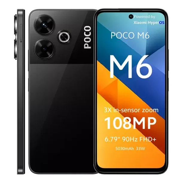Xiaomi POCO M6Black【8GB/256GB SIMフリー】 خرید و قیمت گوشی