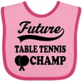 thumbnail image 3 of Inktastic Table Tennis Future Champ Boys or Girls Baby Bib, 3 of 4