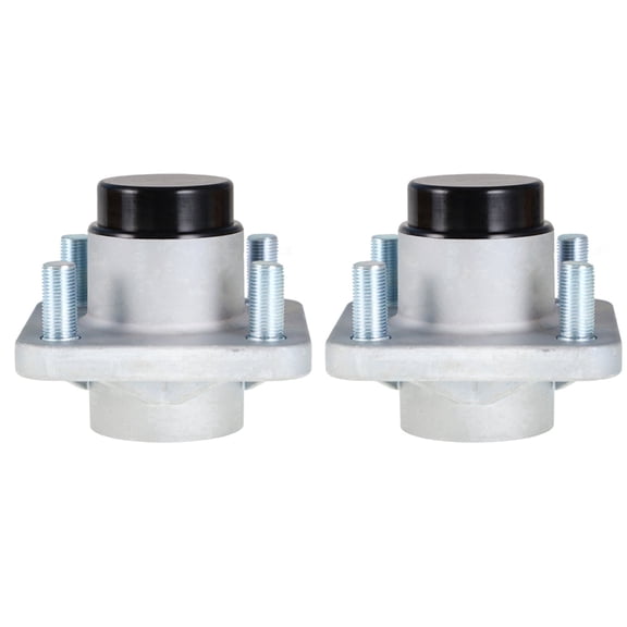 2 x Golf Cart Front Wheel Hub Assembly with Bearings Replacement for Golf Cart Club Car 102357701