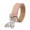 thumbnail image 2 of Cinturón de mujer Sunnimix Hebilla de mariposa PU Rosado, 2 of 8