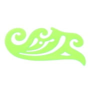 Drafting Drawing Tool French Tailor Curve Ruler Template Clear Green 20cm Long Supplier