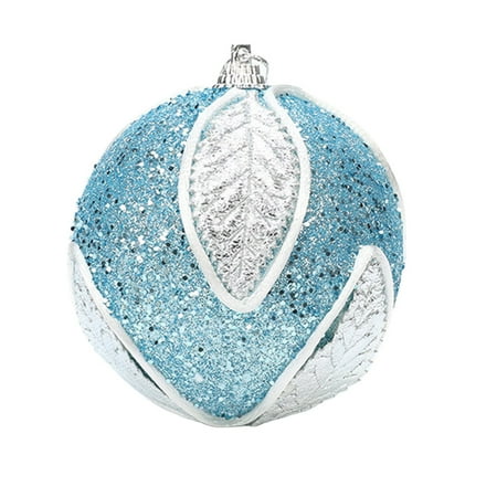 

JDEFEG Cordless Garland 12 Christmas Decorations 8Cm/3In Pink Christmas Ball Christmas Tree Set Meal Arrangement Suspended Ceiling Decoration Pendant Holiday Hanging Baskets Foam Blue