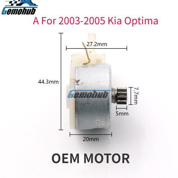 1 Pack Car Door Lock Actuator Motor for 2003-2013 for Kia Optima 12DC Motor -